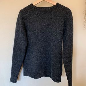 Beams Charcoal Wool Sweater